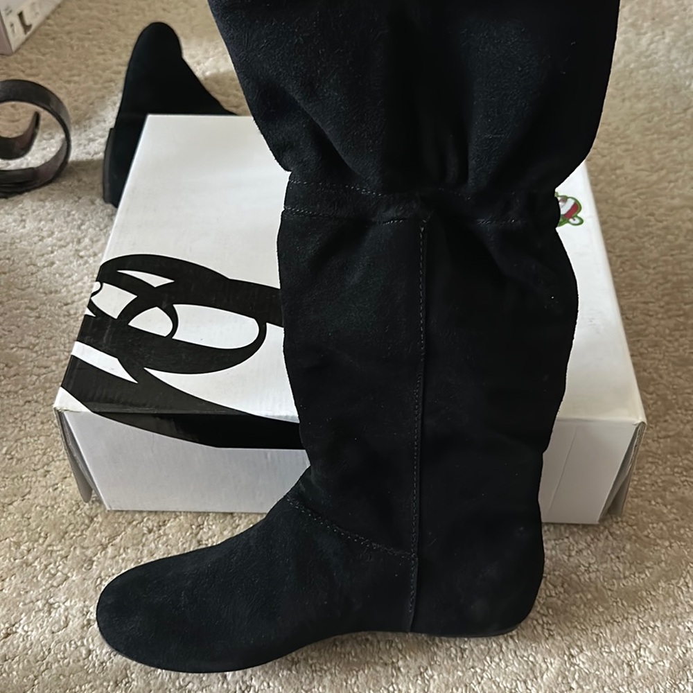 Nine West Black Boots, size 7